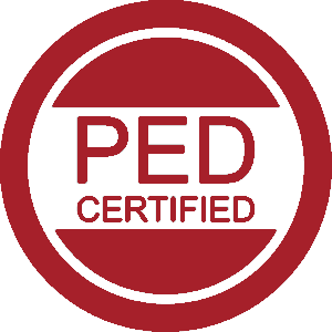 PED certification